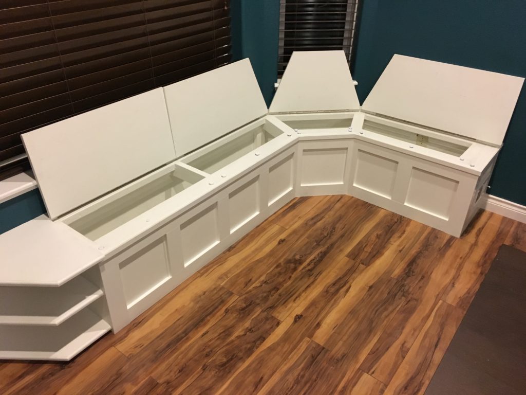 Custom Built-In Bench w/ Storage
